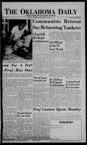 The Oklahoma Daily (Norman, Okla.), Vol. 40, No. 172, Ed. 1 Saturday, June 26, 1954