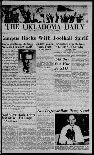 The Oklahoma Daily (Norman, Okla.), Vol. 41, No. 7, Ed. 1 Thursday, September 16, 1954