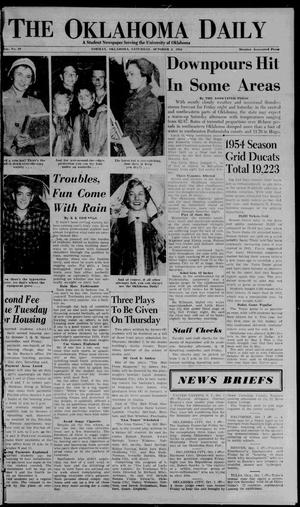 The Oklahoma Daily (Norman, Okla.), Vol. 41, No. 19, Ed. 1 Saturday, October 2, 1954