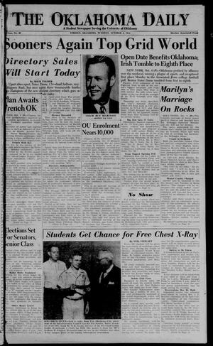 The Oklahoma Daily (Norman, Okla.), Vol. 41, No. 20, Ed. 1 Tuesday, October 5, 1954
