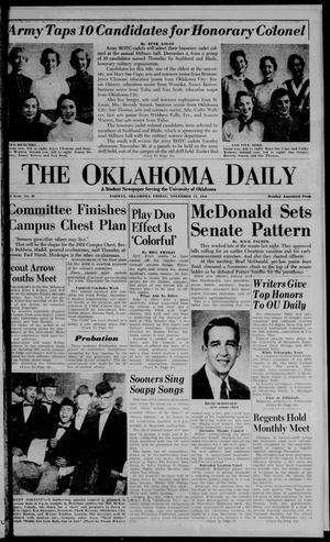 The Oklahoma Daily (Norman, Okla.), Vol. 41, No. 46, Ed. 1 Friday, November 12, 1954