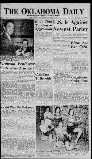 The Oklahoma Daily (Norman, Okla.), Vol. 41, No. 88, Ed. 1 Saturday, February 5, 1955