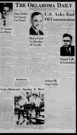 The Oklahoma Daily (Norman, Okla.), Vol. 41, No. 107, Ed. 1 Friday, March 4, 1955