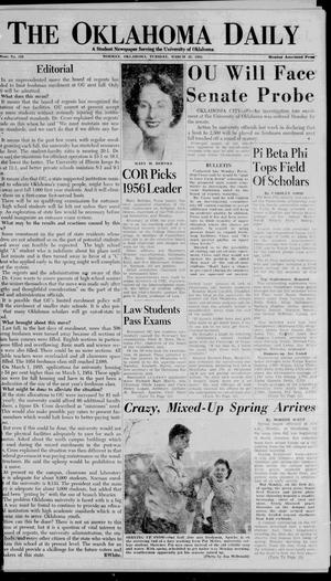 The Oklahoma Daily (Norman, Okla.), Vol. 41, No. 119, Ed. 1 Tuesday, March 22, 1955