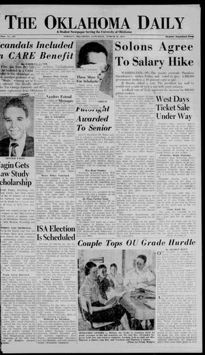 The Oklahoma Daily (Norman, Okla.), Vol. 41, No. 123, Ed. 1 Saturday, March 26, 1955