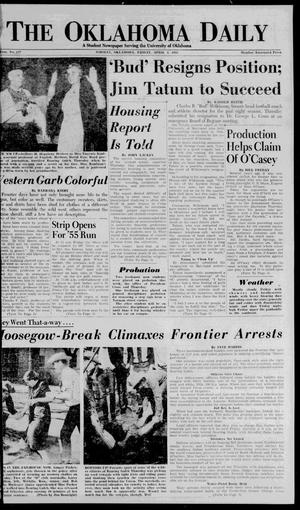 The Oklahoma Daily (Norman, Okla.), Vol. 41, No. 127, Ed. 1 Friday, April 1, 1955