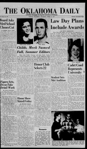 The Oklahoma Daily (Norman, Okla.), Vol. 41, No. 138, Ed. 1 Thursday, April 21, 1955