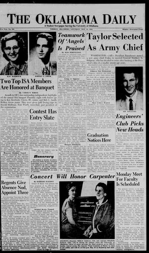The Oklahoma Daily (Norman, Okla.), Vol. 41, No. 155, Ed. 1 Saturday, May 14, 1955