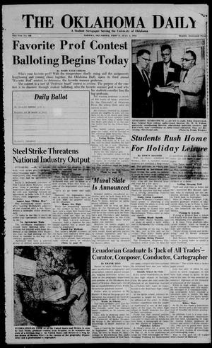 The Oklahoma Daily (Norman, Okla.), Vol. 41, No. 180, Ed. 1 Friday, July 1, 1955
