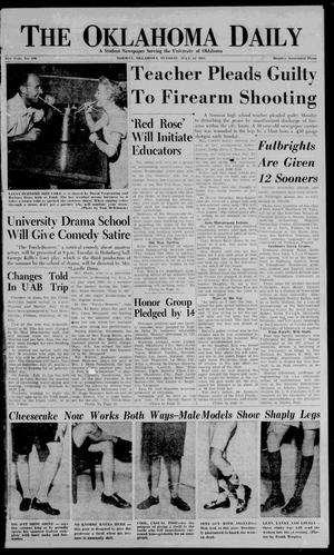 The Oklahoma Daily (Norman, Okla.), Vol. 41, No. 186, Ed. 1 Tuesday, July 12, 1955