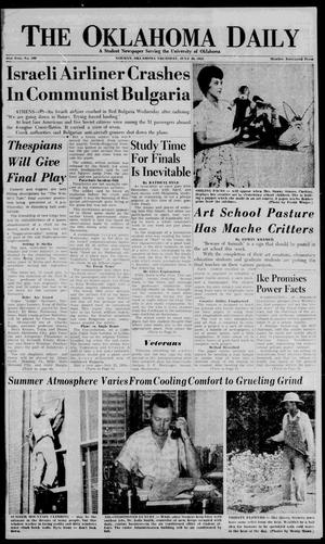 The Oklahoma Daily (Norman, Okla.), Vol. 41, No. 198, Ed. 1 Thursday, July 28, 1955