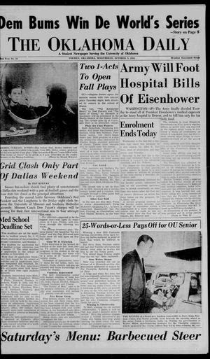 The Oklahoma Daily (Norman, Okla.), Vol. 42, No. 21, Ed. 1 Wednesday, October 5, 1955