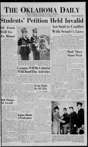 The Oklahoma Daily (Norman, Okla.), Vol. 42, No. 46, Ed. 1 Wednesday, November 9, 1955
