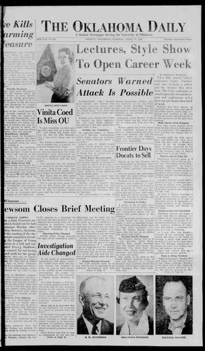 The Oklahoma Daily (Norman, Okla.), Vol. 1, No. 133, Ed. 1 Tuesday, April 17, 1956