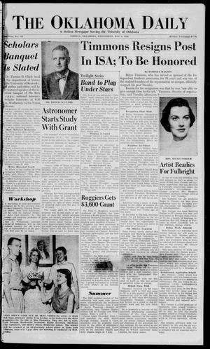 The Oklahoma Daily (Norman, Okla.), Vol. 1, No. 149, Ed. 1 Wednesday, May 9, 1956
