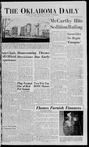 The Oklahoma Daily (Norman, Okla.), Vol. 1, No. 152, Ed. 1 Saturday, May 12, 1956