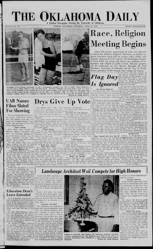 The Oklahoma Daily (Norman, Okla.), Vol. 1, No. 168, Ed. 1 Thursday, June 14, 1956
