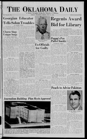 The Oklahoma Daily (Norman, Okla.), Vol. 1, No. 169, Ed. 1 Friday, June 15, 1956
