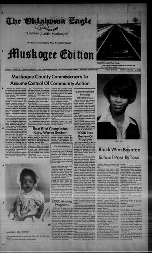 Primary view of object titled 'The Oklahoma Eagle Muskogee Edition (Muskogee, Okla.), Vol. 4, No. 8, Ed. 1 Thursday, February 2, 1978'.