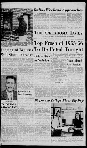 The Oklahoma Daily (Norman, Okla.), Vol. 43, No. 21, Ed. 1 Wednesday, October 10, 1956