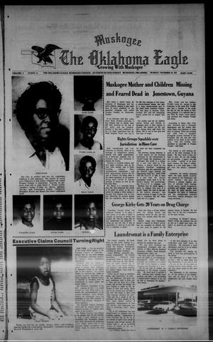 Muskogee The Oklahoma Eagle (Muskogee, Okla.), Vol. 4, No. 45, Ed. 1 Thursday, November 30, 1978