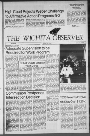 Primary view of object titled 'The Wichita Observer (Wichita, Kansas), Vol. 1, No. 29, Ed. 1 Thursday, June 28, 1979'.