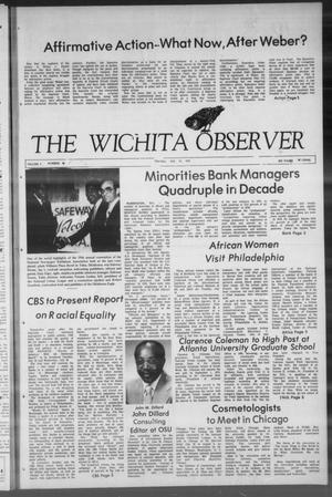 The Wichita Observer (Wichita, Kansas), Vol. 2, No. 30, Ed. 1 Thursday, July 19, 1979
