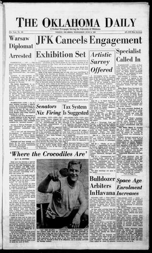 The Oklahoma Daily (Norman, Okla.), Vol. 47, No. 164, Ed. 1 Wednesday, June 14, 1961