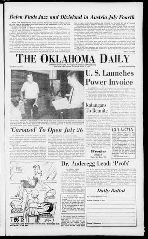 Primary view of object titled 'The Oklahoma Daily (Norman, Okla.), Vol. 47, No. 181, Ed. 1 Tuesday, July 11, 1961'.