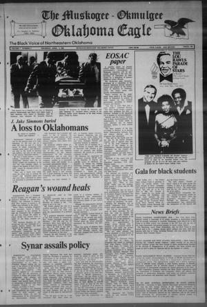 The Muskogee - Okmulgee Oklahoma Eagle (Muskogee and Okmulgee, Okla.), Vol. 7, No. 5, Ed. 1 Thursday, April 2, 1981