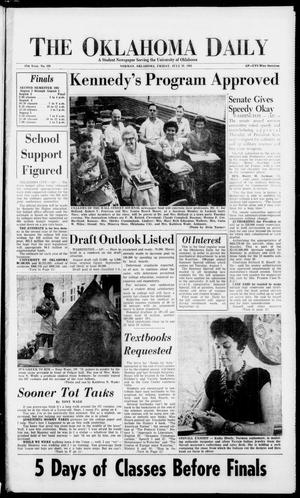 The Oklahoma Daily (Norman, Okla.), Vol. 47, No. 194, Ed. 1 Friday, July 28, 1961