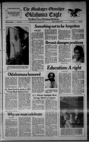 The Muskogee - Okmulgee Oklahoma Eagle (Muskogee and Okmulgee, Okla.), Vol. 9, No. 47, Ed. 1 Thursday, February 9, 1984