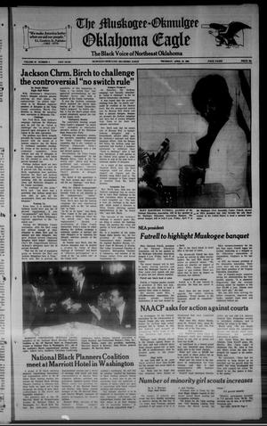 The Muskogee - Okmulgee Oklahoma Eagle (Muskogee and Okmulgee, Okla.), Vol. 10, No. 4, Ed. 1 Thursday, April 19, 1984