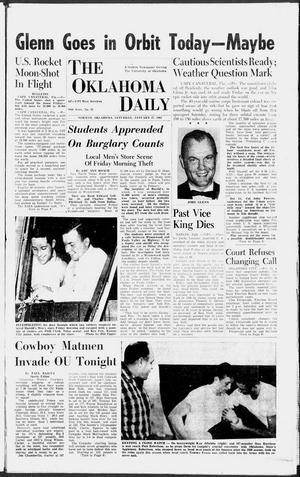 The Oklahoma Daily (Norman, Okla.), Vol. 48, No. 82, Ed. 1 Saturday, January 27, 1962