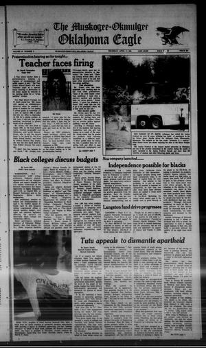 The Muskogee - Okmulgee Oklahoma Eagle (Muskogee and Okmulgee, Okla.), Vol. 12, No. 3, Ed. 1 Thursday, April 17, 1986