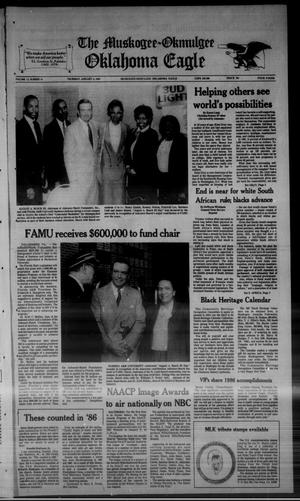 The Muskogee - Okmulgee Oklahoma Eagle (Muskogee and Okmulgee, Okla.), Vol. 12, No. 41, Ed. 1 Thursday, January 8, 1987