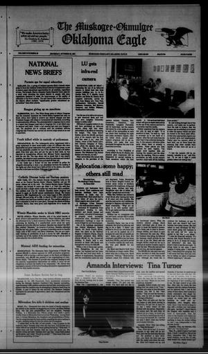 The Muskogee - Okmulgee Oklahoma Eagle (Muskogee and Okmulgee, Okla.), Vol. 13, No. 30, Ed. 1 Thursday, October 29, 1987