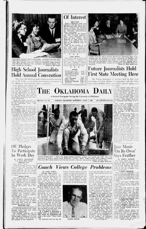 The Oklahoma Daily (Norman, Okla.), Vol. 48, No. 126, Ed. 1 Saturday, April 7, 1962