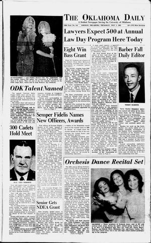 The Oklahoma Daily (Norman, Okla.), Vol. 48, No. 144, Ed. 1 Thursday, May 3, 1962