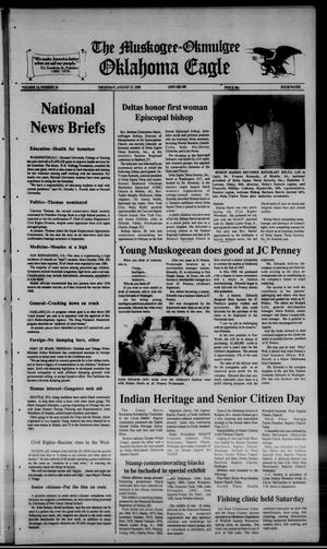 The Muskogee - Okmulgee Oklahoma Eagle (Muskogee and Okmulgee, Okla.), Vol. 15, No. 16, Ed. 1 Thursday, August 17, 1989