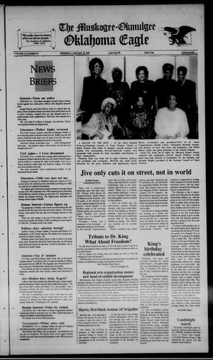 The Muskogee - Okmulgee Oklahoma Eagle (Muskogee and Okmulgee, Okla.), Vol. 15, No. 39, Ed. 1 Thursday, January 18, 1990
