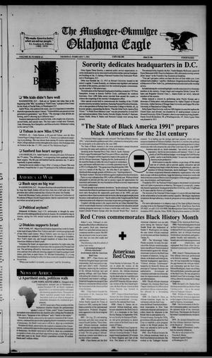 The Muskogee - Okmulgee Oklahoma Eagle (Muskogee and Okmulgee, Okla.), Vol. 18, No. 42, Ed. 1 Thursday, February 7, 1991