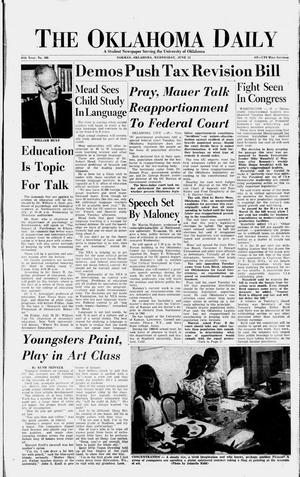 The Oklahoma Daily (Norman, Okla.), Vol. 48, No. 166, Ed. 1 Wednesday, June 13, 1962
