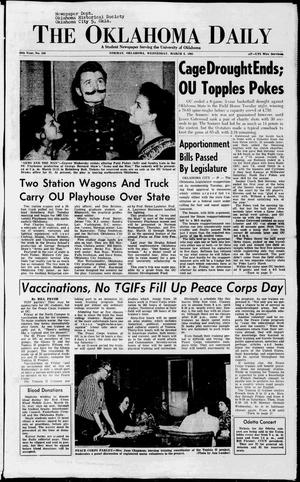 The Oklahoma Daily (Norman, Okla.), Vol. 46, No. 109, Ed. 1 Wednesday, March 6, 1963