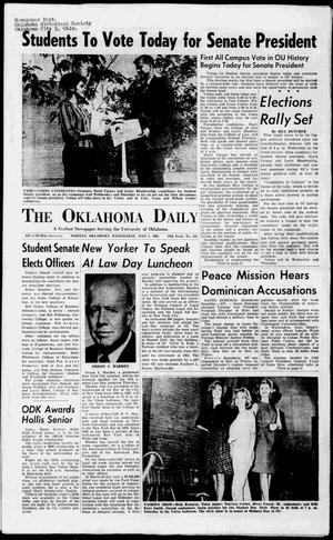 The Oklahoma Daily (Norman, Okla.), Vol. 46, No. 143, Ed. 1 Wednesday, May 1, 1963
