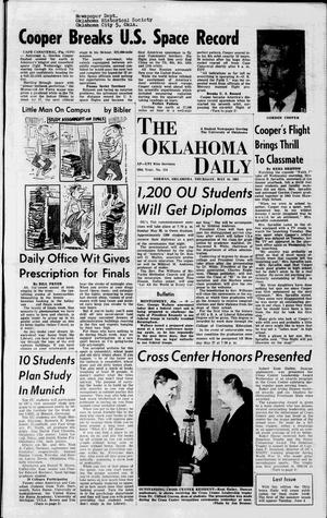 The Oklahoma Daily (Norman, Okla.), Vol. 46, No. 154, Ed. 1 Thursday, May 16, 1963