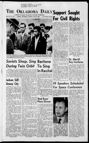 The Oklahoma Daily (Norman, Okla.), Vol. 46, No. 165, Ed. 1 Tuesday, June 18, 1963