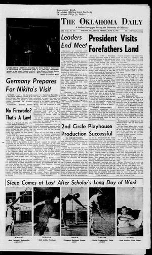 The Oklahoma Daily (Norman, Okla.), Vol. 46, No. 173, Ed. 1 Friday, June 28, 1963