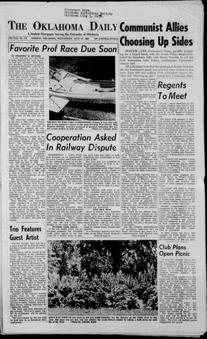 The Oklahoma Daily (Norman, Okla.), Vol. 49, No. 178, Ed. 1 Wednesday, July 10, 1963