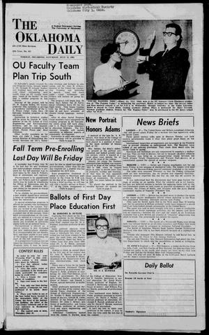 The Oklahoma Daily (Norman, Okla.), Vol. 49, No. 181, Ed. 1 Saturday, July 13, 1963